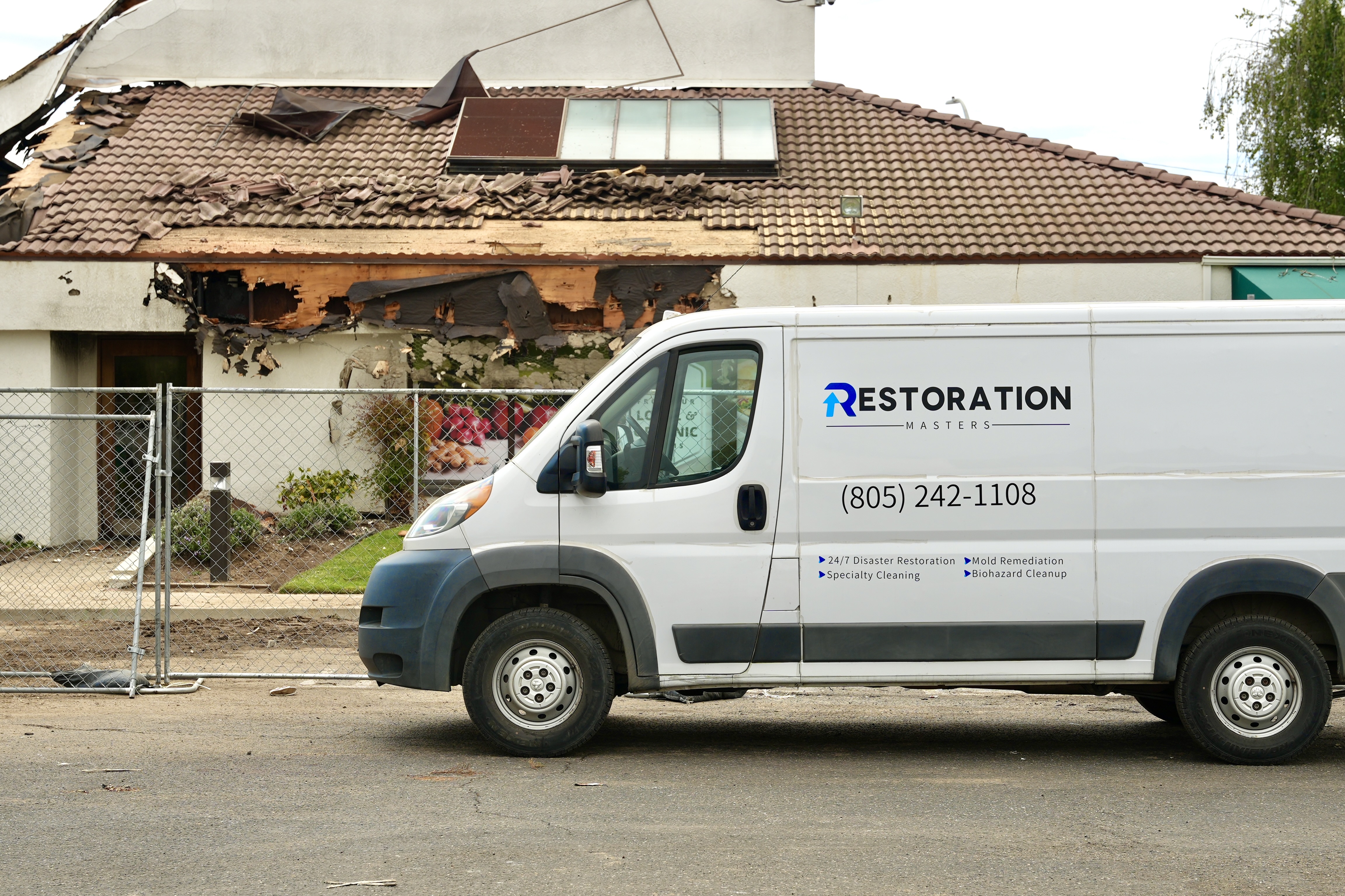 Fire & Smoke Damage Restoration service in Paso Robles